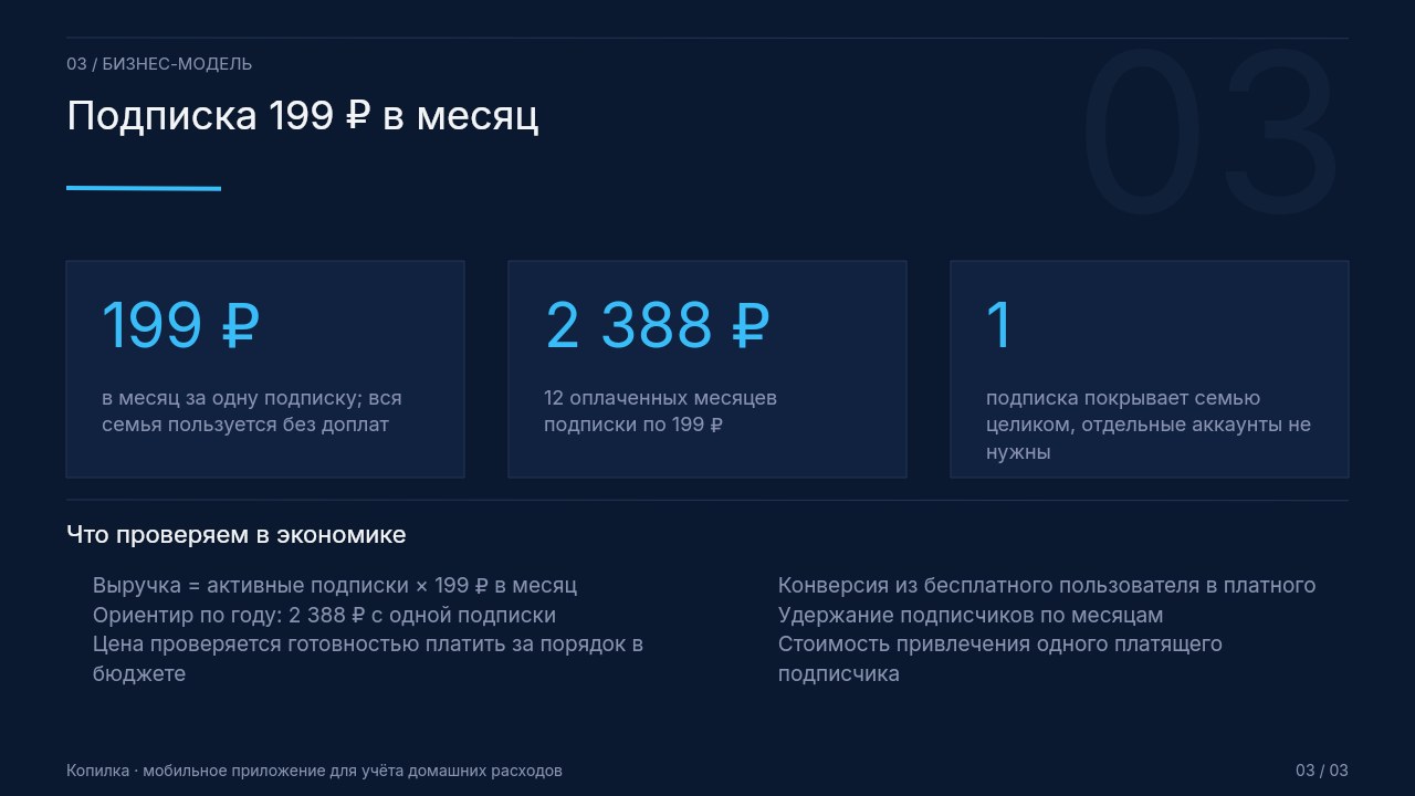 Слайд 3 презентации &laquo;Копилка для инвесторов&raquo;, созданной в Manus
